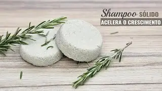 Shampoo sólido de alecrim: cresça seu cabelo forte, longo e sem caspa de verdade