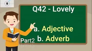 Adjective and Adverb Quiz Part 2(All Levels) |English MasterClass|