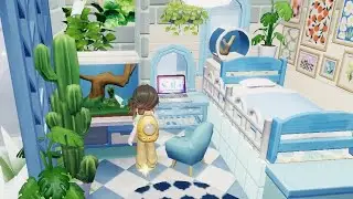 heartopia bedroom building 💙 heatopia สร้างบ้าน 