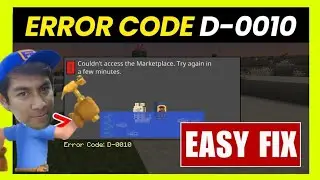 Исправление ошибки Minecraft D-0010 | Торговая площадка не работает?