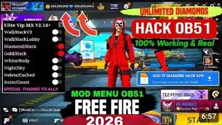 FREE FIRE DIAMOND HACK 2026 (100% WORKING METHOD) | FREE FIRE DIAMOND 💎HACK OB51 | FF DIAMOND HACK