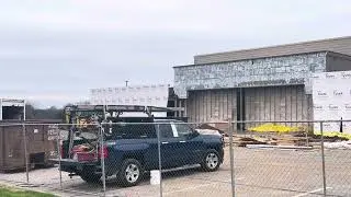 How to do wood & metal stud framing, insulation, reinforced plastic sheet, concrete slab works