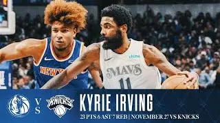 Kyrie Irving (23 Points) Highlights vs. Knicks | November 27, 2024