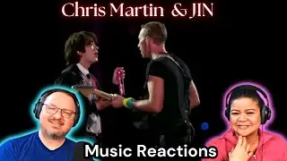 JIN (BTS) (Импровизированное живое выступление Криса Мартина без музыкального сопровождения для Д...