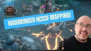 POE2 Path Of Exile 2 0.3 HCSSF Back to Warrior after witch RIP!  Starting mapping!