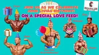 Celebrate John Livia's birthday with Lee Priest, Jason Arntz, King Kamali, Armon Adibi, and more.