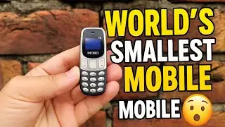 World&rsquo;s Smallest Mobile Phone 🔥 | MOBO H5 Hands-on Review 😱📱