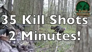 Turkey Hunting kill shots | Action packed