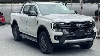 2023 Ford Ranger Wildtrak 4x4 - White Color  | Walkaround Exterior & Interior