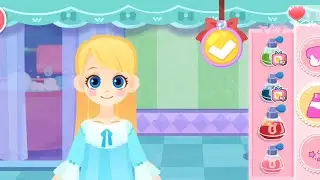 The fun girl care kids Game- princess Gloria  make-up salon | frozen beauty makeover game for girls|