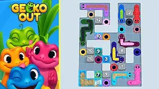 Gecko Out Levels 36-40 | Every Puzzle Solved! 🎯