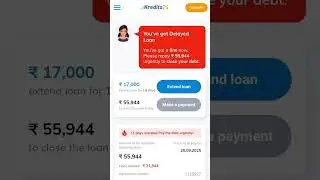 Kredito24 Loan Late Payment pe Kitna Charge Lagta Hai?LoanApp #OnlineLoan #LatePayment