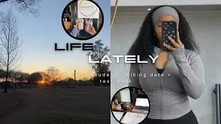 Life lately💌: hiking date + nursing student + test week + study vlog