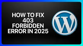 How To Fix WordPress 403 Forbidden Error in ! Tutorial