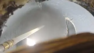 Crawlspace main supply trunk line cleaning 
