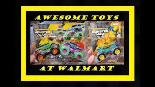 Потрясающие игрушки в Walmart - Монстр-траки - Hot Wheels - Звездные войны - Monster Jam - Черепа...