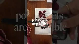 Попсокет &laquo;Орхидея&raquo; своими руками для Kindle