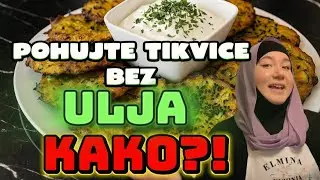 POHUJTE TIKVICE BEZ ULJA!OVO SVAKO MOŽE JESTI!! BEZ GLUTENA I MASNOĆA!
