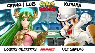 Central Stadium - Loser's Quarters - CRYME | Lui$ (Palutena) vs Kurama (Mario/Sora)