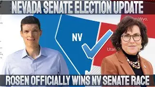 Jacky Rosen officially wins the 2024 Nevada Senate Race, defeating Republican Challenger Sam Brown