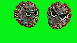 GREEN SCREEN COVID-19 Novel Corona virus animations effects || Chroma key virus Covid19 || by Crazy