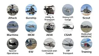 Every Military Helicopter Type Explained