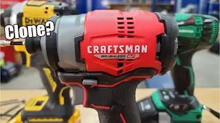 Обзор бесщёточного ударного гайковерта CRAFTSMAN V20 RP 20 В 1/4 дюйма с регулируемой скоростью