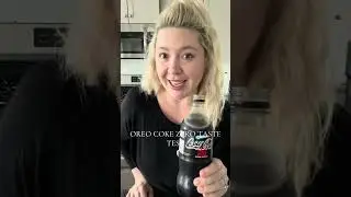 Oreo Coke Zero Taste Test
