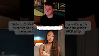 Eddie (KICK OWNER) was SURPRISED after realizing she was going to quit streaming before KICK🥺❤️&zwj;🩹