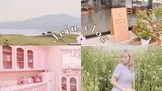 Jeju vlog : snoopy garden, aesthetic pics, hello kitty museum 🧚🏻‍♀️💕
