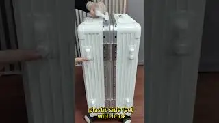 Waterproof Aluminum Frame frpnt open pocket luggage(A1080 )