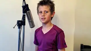 Jared Cardona 12 year old singing Edge of Glory ( Lady Gaga, Chance, Bieber, Brown cover s )