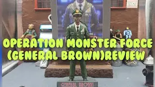 MONSTER FORCE (GENERAL BROWN)REVIEW #monsterforce #freshmonkeyfiction #bigbadworkshop  #unboxing 