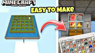 Easiest Automatic Passive Mob/Animal Farm For Minecraft PE 1.19 | Minecraft Bedrock Animal Farm