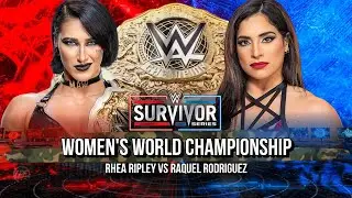 WWE 2K23 - Rhea Ripley Vs Raquel Rodriguez - Women's World Championship | WWE Survivor Series