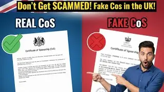 РЕАЛЬНЫЙ и ПОДДЕЛЬНЫЙ CoS | Объяснение британского сертификата спонсорства