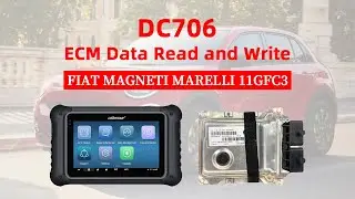 DC706 - FIAT MAGNETI MARELLI 11GFC3 ECM Data Read and Write