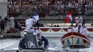 #Sète soirée des #joutes de la Saint-Louis finale des poids lourds