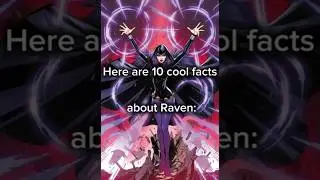 10 COOL FACTS ABOUT RAVEN. YOU DIDN'T KNOW!!! #dc #raven #facts