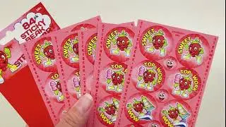 Strawberry Scented Stickers