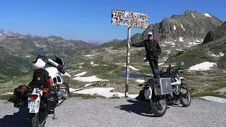 Lombarde -   Izoard -   Bonette - BMW R80GS