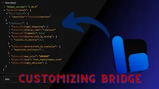 How to customize Bridge V2