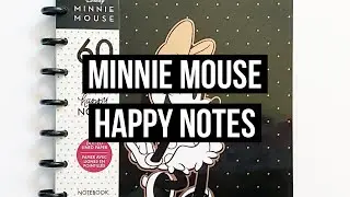 The Happy Planner + Disney - NEW Minnie Mouse Happy Notes Flip Through and Review