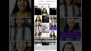 Remove background from any video #youtubeshorts