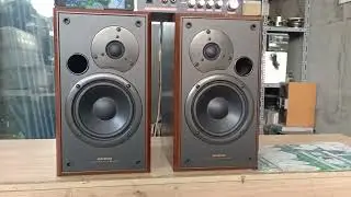 Đ&ocirc;i loa bookshelf ONKYO D-072A đẹp xuất sắc-zin. Bass 15, CS: 160w. 1.9tr. LH: 0986.138.413