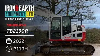2022 Takeuchi TB2150R Excavator 