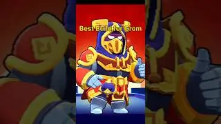 Best Build for Grom in Brawl Stars #brawlstars