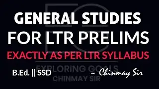 LTR PRELIMS || GENERAL STUDIES #4 || SELECTED MCQ'S || B.Ed. | SSD | RHT | OAVS