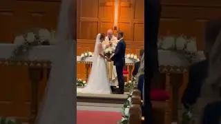 🤯⛪ Kid Breaks Wedding Silence and Sends Whole Church Laughing #funny #shortsviral #cutebaby