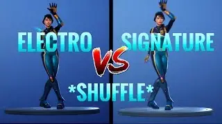 Electro Shuffle vs Signature Shuffle